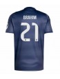 Real Madrid Brahim Diaz #21 Vieraspaita 2025-26 Lyhythihainen